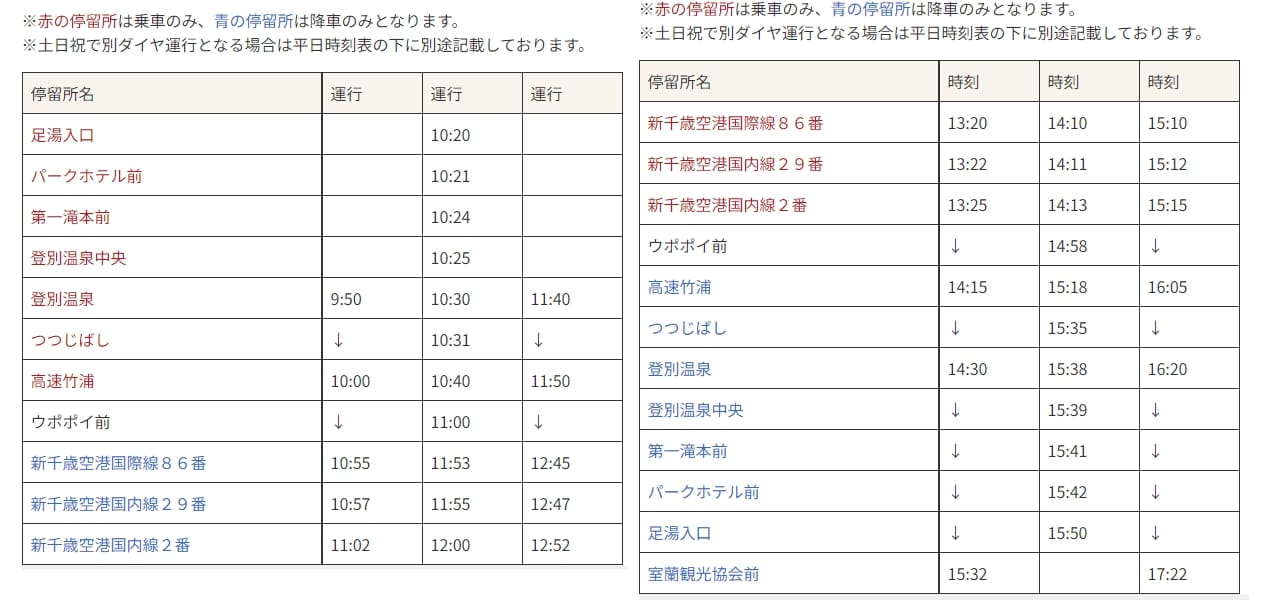 到北海道登別溫泉交通方式*5整理|直達巴士、JR鐵路轉巴士、旅館接駁車